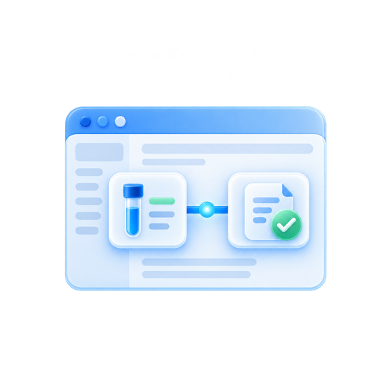 Connected data flowing between systems