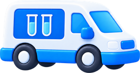 Mobile clinical laboratory van