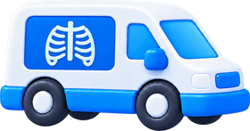 Mobile X-ray and ultrasound van